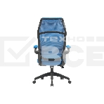 Кресло компьютерное Cactus CS-MC505-BL темно-синий, сиденье темно-синий, сетка/ткань, крестов. пластик, фото9