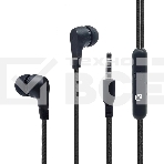 Гарнитура внутриканальные Oklick HS-S-250 1.2м черный проводные в ушной раковине (SS-E161), фото3