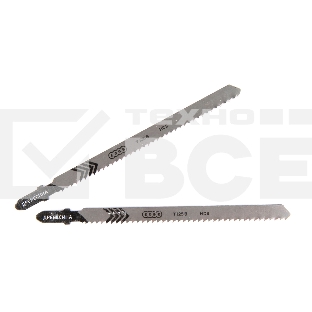 Пилка для лобзика EDGE by PATRIOT T125B по дереву, 2шт в блистере