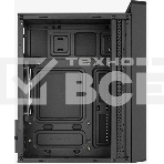 Компьютерный корпус MiniTower Aerocool / Formula CS-109-G-BK-v1 (mATX, USB3x1, USB2x2, 120мм RGb fan, без БП) (4711099472376), фото10