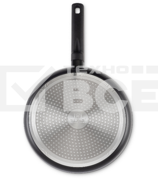 Сковорода Rondell Walnut RDA-1940 круглая 24 см покрытие: антипригарное ручка несъемная (без крышки) черный