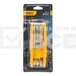 Набор складных шестигранных ключей TORX Deli DL234308 размеры T9,T10,T15,T20,T25,T27,T30,T40, пластиковый держатель, фото4