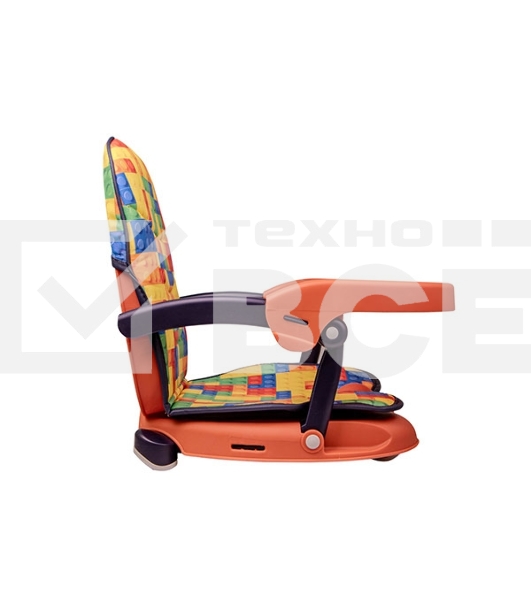 Стульчик для кормления BQ BCH012 LEGO. Стульчик-бустер BQ BCH012. Гипоалергенные безопасные материалы/Съемный чехол из экокожи. Удобный, устойчив к загрязнению и легко моется/Съемная столешница/Безопасность малыша: устойчивая конструкция, нескользящие нож