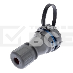 Розетка кабельная Rexant переносная влагозащищенная 16 А, 2Р+РЕ, IP68, фото4