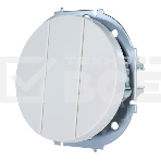 Выключатель 3-кл. СП OSEN механизм бел. LEZARD 743-0288-109, фото2