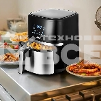 Аэрогриль Kitfort КТ-2221 черный/серебристый, фото2