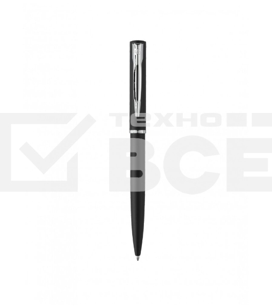 Ручка шариковая Waterman Graduate Allure (CW2068192) LaqBlack CT, M, синие чернила, подарочная коробка