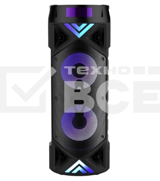 Минисистема Hyundai H-MC180 черный 80Вт/FM/USB/BT/SD/MMC