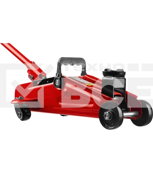 Домкрат STAYER 43152-2 RED FORCE гидравлический подкатной, 2т, 125-320мм