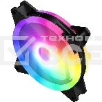 Вентилятор для корпуса GMNG GG-CF120ARGB2-PWMBK черный, 120 мм, 1500 об/мин, 26 дБ, 4 pin, фото5