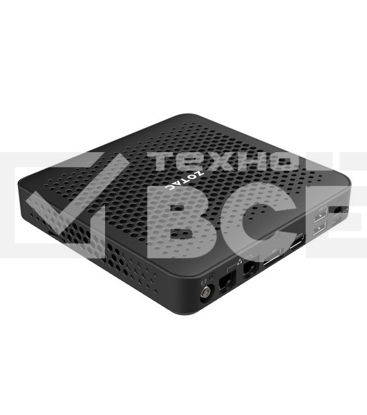 Мини ПК ZOTAC ZBOX MI668, Barebone, Intel i7-1360P, 2x DDR5-5200/4800 SO-DIMM, M.2 SSD SLOT, 2x GLAN, WIFI, BT, USBDRV, DP/HDMI, EU+UK PLUG