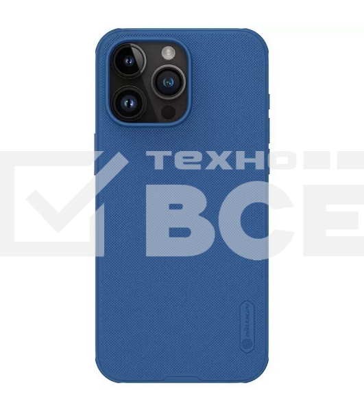 Чехол Super Frosted Shield Pro, синий, (AP IP15 Pro Max)