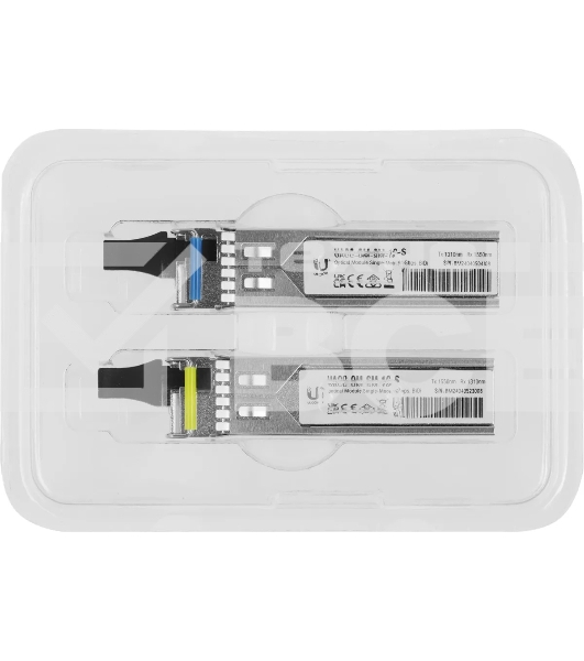 Трансивер Ubiquiti UACC-OM-SM-1G-S-2 (UF-SM-1G-S) - U Fiber, Single-Mode Module, 1G, BiDi, 2-Pack