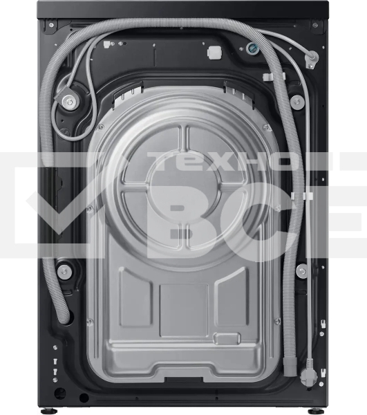 Стирально-сушильная машина Samsung WD11DG6B85BBLP черный, загрузка фронтальная 11 кг, 1400 об/мин, класс: A