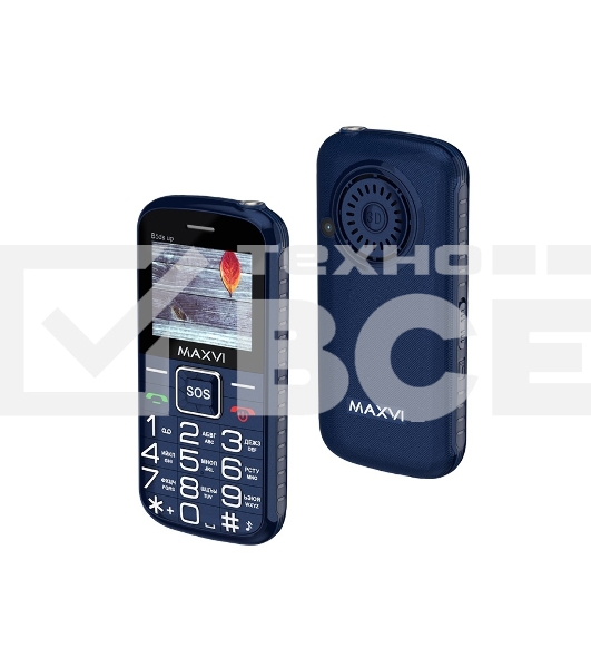 Мобильный телефон Maxvi B5ds up синий