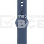 Смарт-часы Apple Watch Series 10 A2997 42мм OLED корпус серебристый Sport Band ремешок синий разм.брасл.:130-180мм, фото3