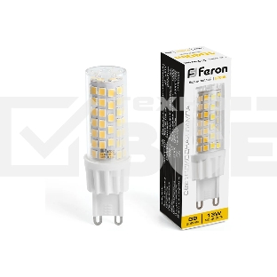 Лампа светодиодная FERON LB-436 (38152) 13 вт 230в G9 теплый капсульная