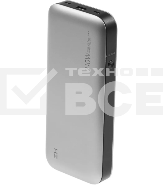 Внешний аккумулятор 25000mAh Xiaomi ZMI QB826G (210W) Grey (405262)