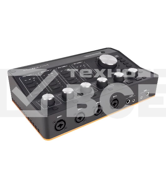 Аудиоинтерфейс USB Arturia Audiofuse Studio [830101] 24бит/192кГц, 4xXLR/TRS Mic/Line входа, 2xRCA Phono/Line, 4 Insert входа, 2xTRS AUX выхода, 4xTRS выхода, 2х3,5 мм. 2х6,3 мм для наушников, 8xADAT входами/выходами, S/PDIF входом/выходом, MIDI IN/OUT