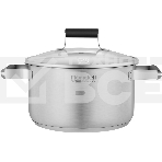 Кастрюля Rondell Bayoneta RDS-1808 5.1л. d=24см (с крышкой) стальной, фото2