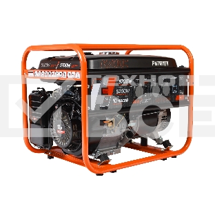 Электрогенератор бензиновый Patriot GRS 6700C, 5.7 кВт, 70 дБ, 73 кг