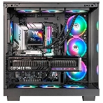 Система жидкостного охлаждения Thermaltake MAGFloe 420 Ultra ARGB Soc-AM5/AM4/1200/1700/1851 черный 4-pin 34.5dB Al+Cu LCD Ret (CL-W451-PL14SW-A), фото2