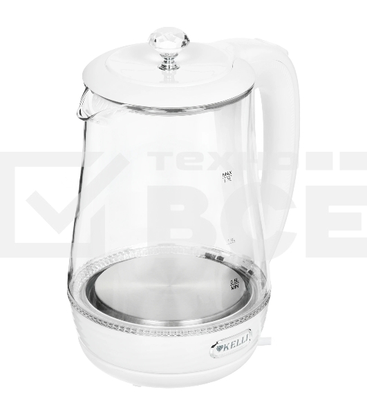 Чайник электрический Kelli KL-1404 белый
