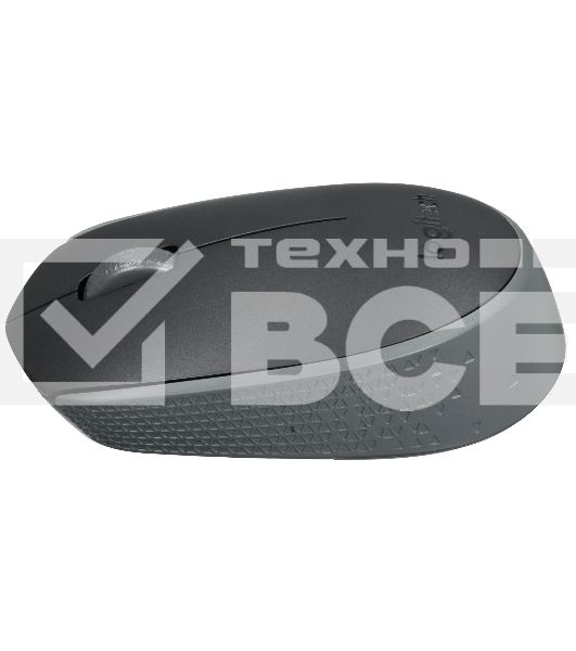 Мышь беспроводная Logitech M170 черный/темно-серый, 1000 dpi, радиоканал, USB, кнопки - 3