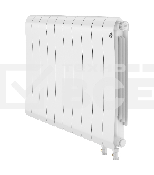 Радиатор Royal Thermo Infinity 500 Bianco Traffico VR80 - 10 секц.