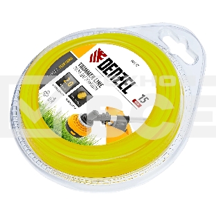 Леска для триммера Denzel круглая 2 мм х 15 м, блистер FLEX CORD