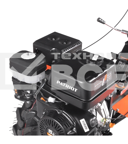 Мотоблок бензиновый PATRIOT Nevada 315; 15 л,с;коробка передач: 3 вперед+ 1 назад