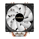 Кулер ExeGate Wizard EXX600-PWM.FRGb (Al+Cu, 6 тепл.трубки, LGA775/1150/1151/1155/1156/1200/1700/1851/AM2/AM2+/AM3/AM3+/AM4/AM5/FM1/FM2/754/939/940, TDP 180W, Fan 120мм PWM, 800-2400RPM, Hydro bearing, 4pin, 11-24db, 540г, FRGb подсветка, с термопастой, на защелках, Color Box), фото8