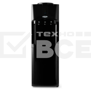 Кулер для воды Vatten V02NE, верхняя загрузка, нагрев 90 °С, охлаждение 15 °С, черный