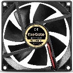 Вентилятор корпусной ExeGate ExtraSilent ES09225S2P, 92 мм, 1800 об/мин, 21 дБ, 2-pin, без подсветки, фото3