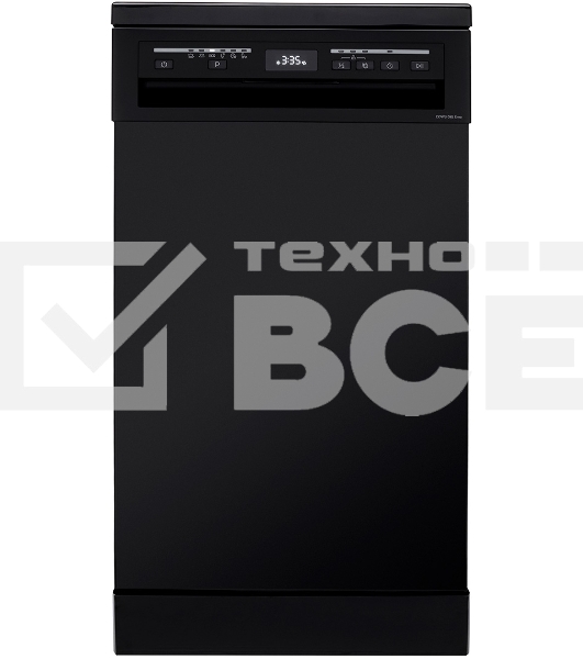 Посудомоечная машина DeLonghi DDWS09S Erea, черный, 45 см