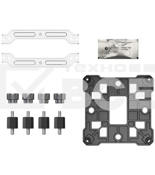 Кулер ID-Cooling SE-214-XT DF ARGB черный 120мм алюминий+медь 1500rpm 27db 4-pin 180W 150мм