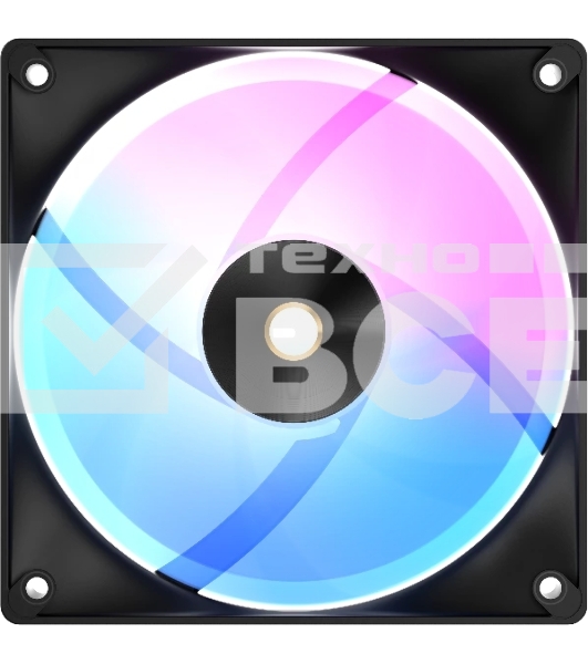 Вентилятор для корпуса Ocypus Delta F12 BK ARGB LED / Black / PWM