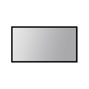 Экран для проектора S'OK SCFRV-332x186G 150' 16:9 на бархатной раме, High Contrast Gray, черная рама