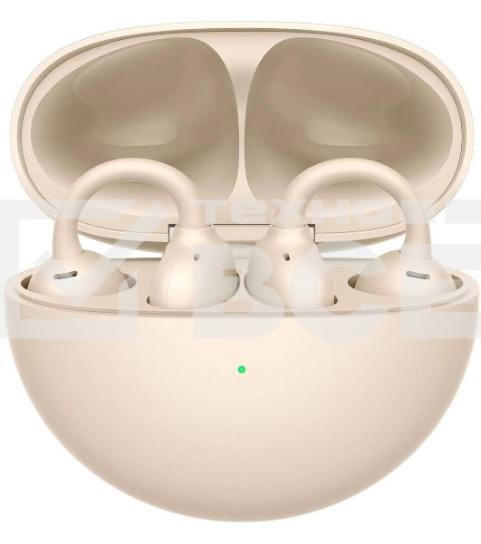 Наушники Huawei FreeClip Dove-T00, Bluetooth, вкладыши, бежевый