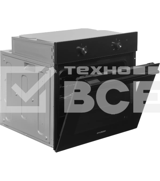 Духовой шкаф Электрический Hyundai HEO 6234 BG черный