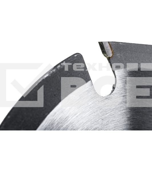 Диск пильный по дереву Fit, посадочный диаметр 22.2 мм, 3 зуба с карбидными вставками, мелкий зуб, 125 мм