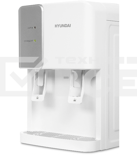 Кулер Hyundai H-WD139E настольный электронный белый