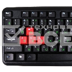 Клавиатура проводная NAKATOMI KN-02U USB черный-красный, фото5