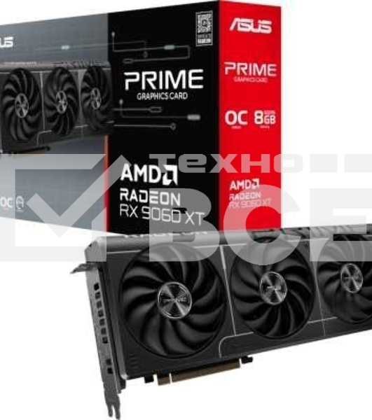 Видеокарта ASUS PRIME-RX9060XT-O8G