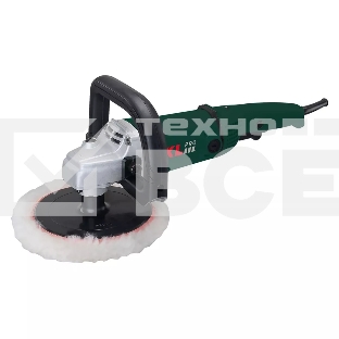 Профессиональная полировальная угловая машина KLPRO KLPJ42180 (1400вт, 3300 об/мин, 230мм, шерстяной войлок в комплекте)