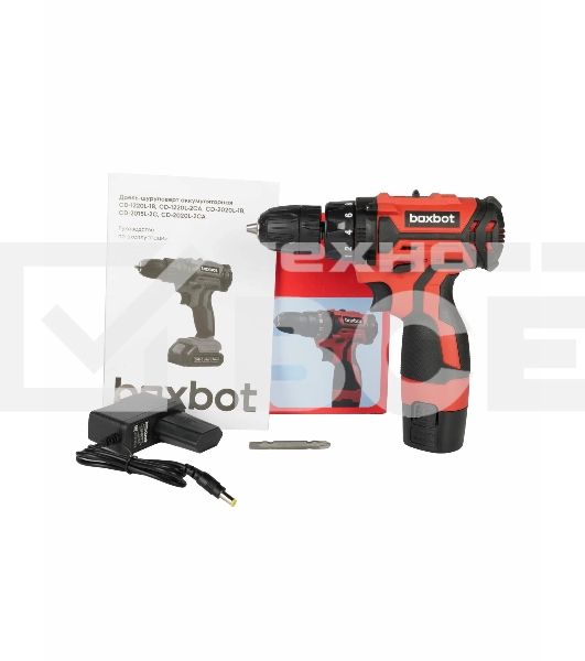 Дрель-шуруповерт аккумуляторная Boxbot CD-1220L-1B 12В 12В, 1 АКБ