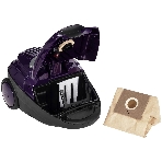 Пылесос Beko BKS 1410 фиолетовый, 330/2000 Вт, уборка сухая, пылесборник мешок 1,5 л, фото3