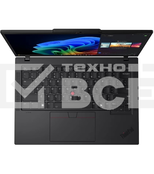 Ноутбук Lenovo ThinkPad T14 G6 Core Ultra 7 255U 16Gb SSD 512Gb Intel Graphics 14' IPS WUXGA (1920x1200) Windows 11 Pro 64 black WiFi BT Cam (21QDS2D900)