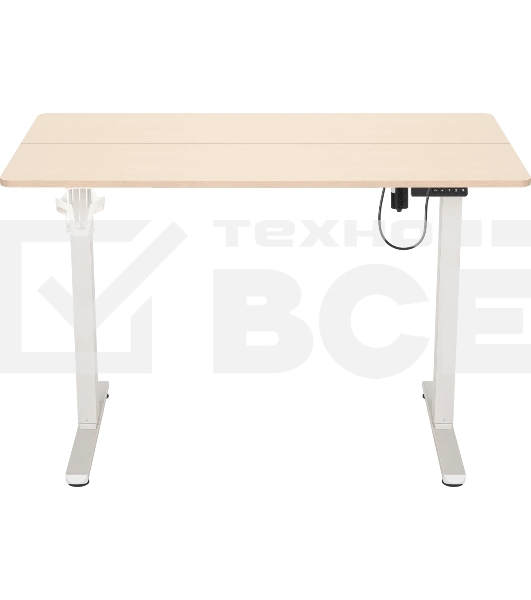 Игровой компьютерный стол Defender Lumus дуб, 110x60, высота 70-115 см 1