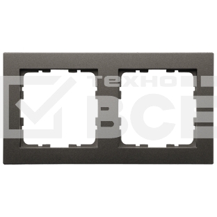 Рамка Jasmart 2-м G-Classic мокко